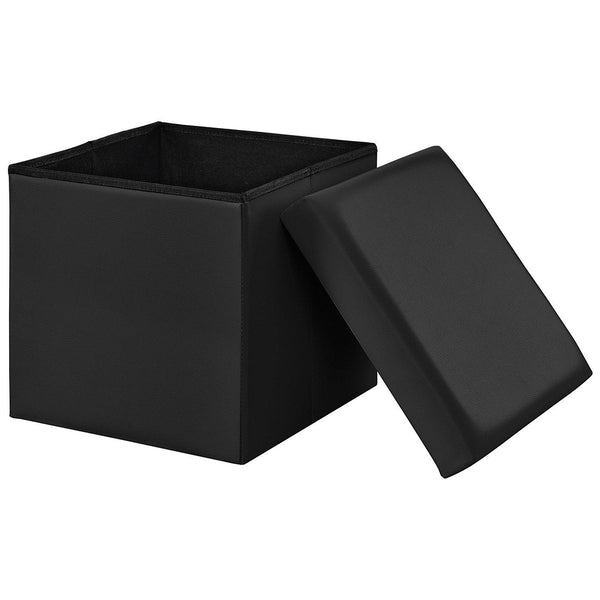 Pouf Panca Contenitore con Coperchio Rizzetti James Nero online