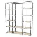 Armadio Guardaroba 150x45x175 cm in Tessuto TNT Rizzetti Strip