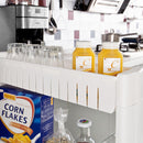 Carrello da Cucina in Polipropilene 54x12,5x103 cm 4 Ripiani Rizzetti Tiny