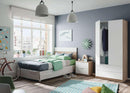 Testiera Letto Singolo + Comodino 2 Cassetti Rizzetti Legacy