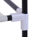 Scarpiera Salvaspazio in Acciaio Tessuto TNT Rizzetti Crome Beige