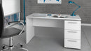 Scrivania Ufficio con 3 Cassetti 138x60x74 cm Melaminico Rizzetti Rex