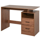 Scrivania da Ufficio Porta PC 107x48x76,2 cm in Legno  Noce
