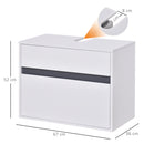 Mobile Sottolavello da Bagno 67x36x52 cm in Legno  Bianco