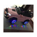 Macchina Elettrica per Bambini 2 Posti 12V Jepsen Fuoristrada 4x4 Rosa