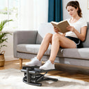 Stepper Twister 2 in 1 con Monitor LCD Pedali Grandi e Antiscivolo Capacità 100 kg Nero      