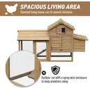 Pollaio da Giardino per 2 Galline 150,5x54x87 cm in Legno