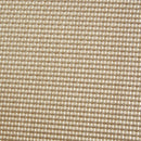 Sedia Sdraio a Dondolo Reclinabile Pieghevole in Acciaio e Tessuto Beige