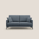 Divano 2 Posti 160x94x90 cm in Tessuto Blu