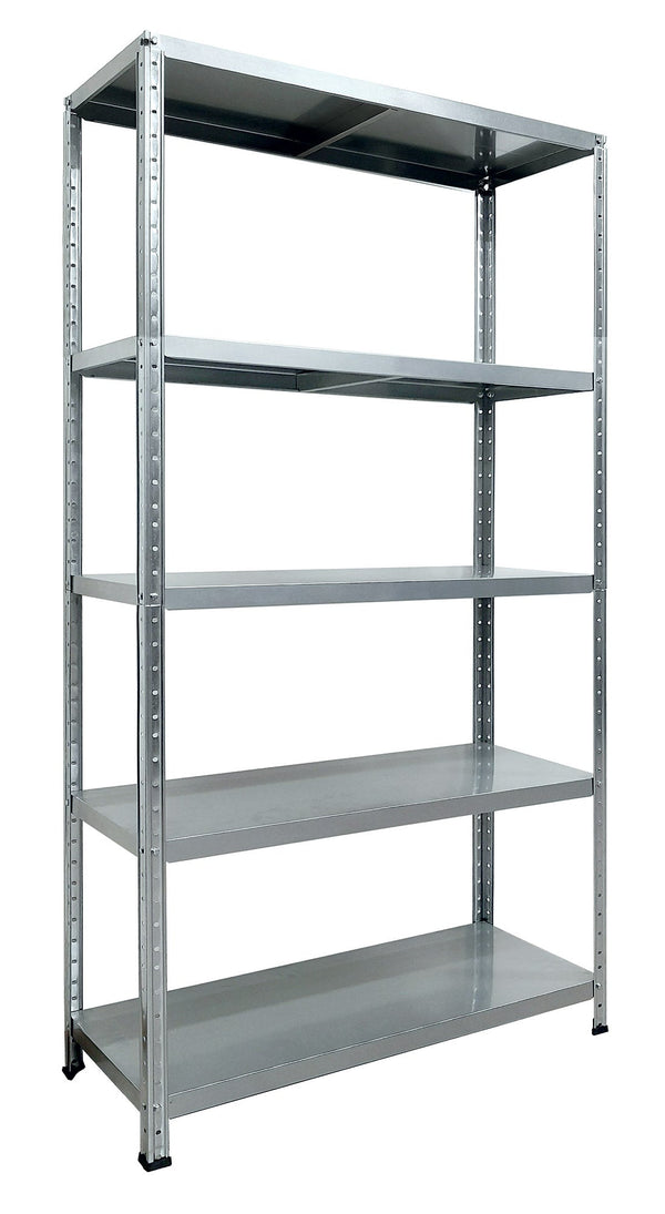 prezzo Scaffale in Metallo 5 Ripiani 100x40x187 cm Ettore Zincato