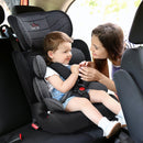 Seggiolino Auto per Bambini Gruppo 1/2/3 0-36Kg   Nero e Grigio