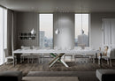 Tavolo Allungabile 130/234x90x77 cm Volantis Premium Bianco Frassino