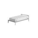 Topper One Singolo Imbottitura Effetto Piuma con Elastici in Cotone Bianco Varie Misure