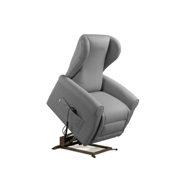 prezzo Poltrona Alzapersona Elettrica 2 Motori 90x100x90 cm Sofa in Microfibra Dispositivo Medico 1 Grigio Chiaro