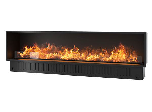 Camino a Vapore Elettrico da Incasso 220x45(64,8)x40 cm Invapo Inside con Ricarica Automatica e LED RGB Nero acquista