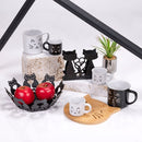 Set 6 Tazzine da Caffè Ø6,4x5,5 cm in Gres VdE Tivoli 1996 Love Cat