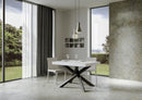 Tavolo 130x90x77 cm Volantis Fix Bianco Frassino