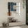 Mobile ingresso Vesty tortora turchese con scarpiera e specchio
