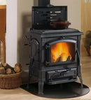 Pedana Salvapavimento per Stufe a Pellet e Legna 80x60 cm in Acciaio Nera