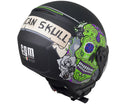 Casco Jet per Scooter Visiera Sagomata CGM Cancun 107S Bianco