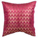 Set 2 Cuscini Decorativi 43x43x6 cm in Poliestere VdE Tivoli 1996 Deco Rosso