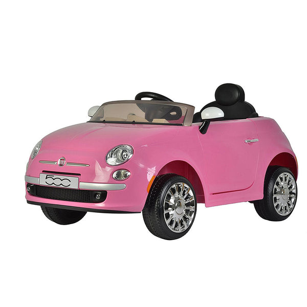 online Macchina Elettrica per Bambini 12V con Licenza Fiat 500 Rosa