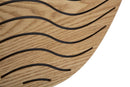 Specchio da Muro Lines 50x1,5x80 cm in MDF e Specchio Multicolor      
