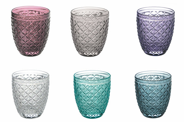 Set 6 Bicchieri Acqua in Vetro 350 ml Villa d'Este Home Tivoli Castle acquista