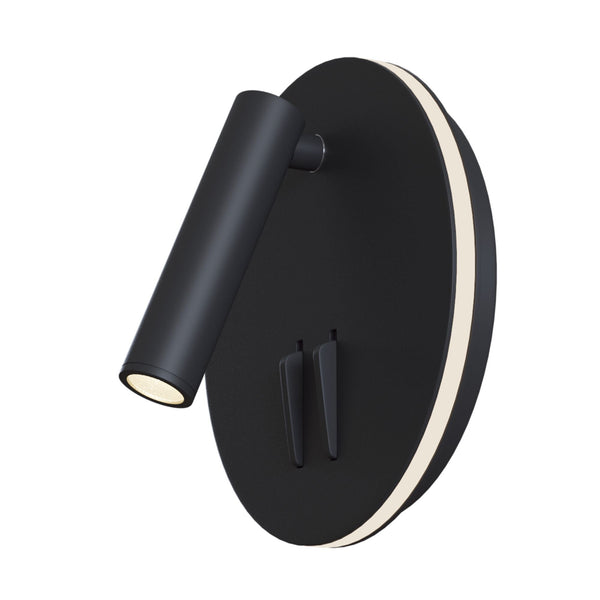 Lampada da parete Ceiling & Wall in Alluminio Ios 176 Nero sconto