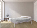 Topper Trapuntato Imbottito con Elastici Bamboo Bianco Varie Misure