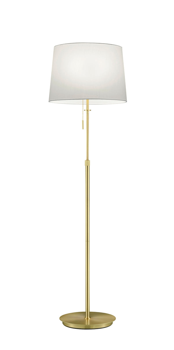 Piantana da Interno E27 in Metallo Ottone Satinato sconto