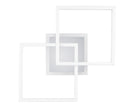 Plafoniera da Interno a LED SMD in Metallo Cromo