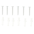 Set 4 Faretti Solari da Giardino 17x10x48,3 cm a LED Nero