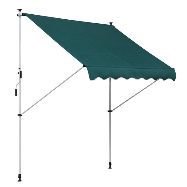 online Tenda da Sole Avvolgibile 2x1,5m Verde