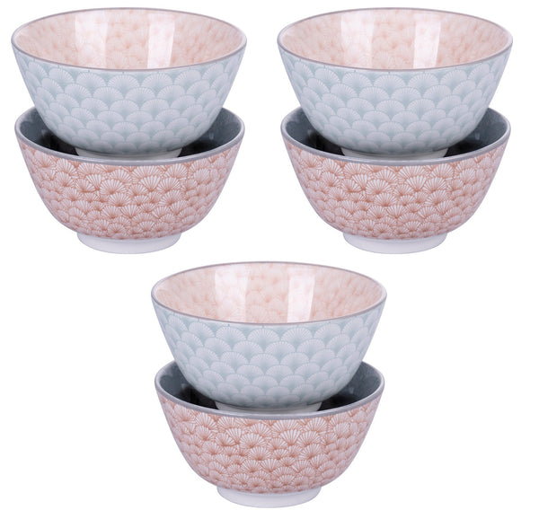 Set 6 Ciotole Ø12 cm 280 ml in Porcellana VdE Tivoli 1996 Confusion prezzo