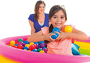 Set 100 Palline Colorate Ø6,5 cm Galleggianti con Sacca Intex 49602