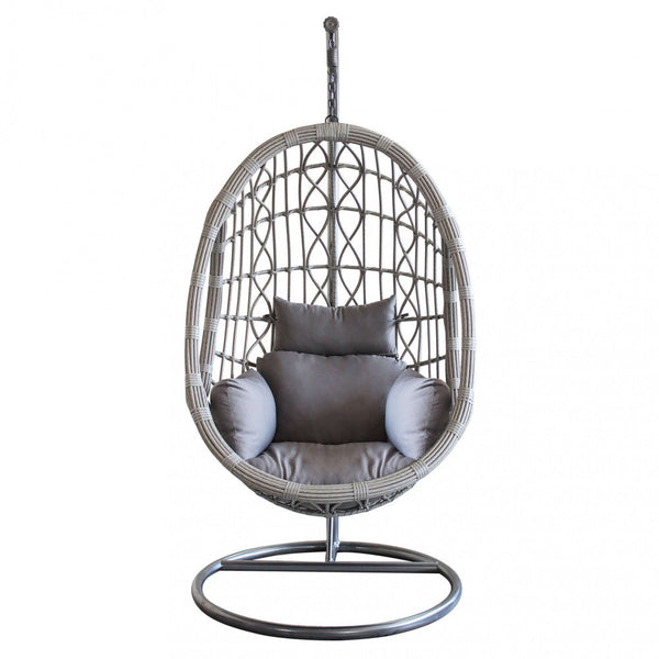 online Dondolo Capraia 195x93x122 cm in Acciaio Grigio