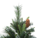 Albero di Natale Artificiale Innevato 150 cm 770 Rami con Pigne  Pino Verde