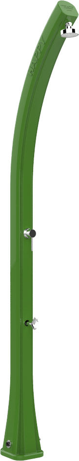 sconto Doccia Solare da Esterno Giardino 23L Miscelatore e Lavapiedi Arkema Happy Verde Chiaro