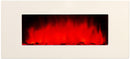 Camino Elettrico da Parete Effetto Fiamma 2000W CheminArte White Loft XXL Bianco