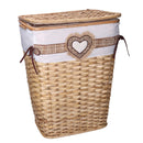 Cesto Portabiancheria in rattan arturo rettangolare cm 45x31xh54