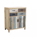 Mobile Alden 78x39x93 h cm in Legno Multicolor