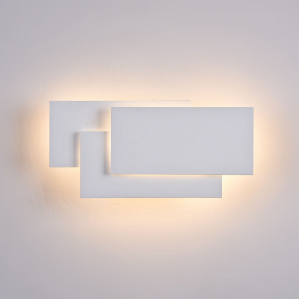 sconto Lampada da parete Ceiling & Wall in Metallo Trame Bianco