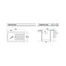 Lavello incasso 86x50 cm destro Samet