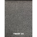 Poltrona alzapersona Alessia 79x94102 cm 2 motori tessuto Twist 20