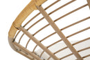 Sedia Panama Grid con Cuscino 72x56,5x88 cm in Ferro e Poliestere