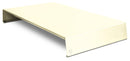 Copri Fornelli da Cucina 56,5x30x7,5 cm in Ferro Lisa Luxury Plan Plus Bianco Seconda Scelta