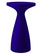 Tavolino da Giardino Ø65x110 cm in Resina Arkema Drink Blue