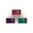 Libreria pensile Monroe 37x17x23 cm composta da 3 quadri 