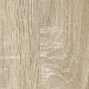 Mobile TV 2 Ripiani 2 Ante 120x40x55 cm per TV fino a 55" in Legno Naturale e Bianco